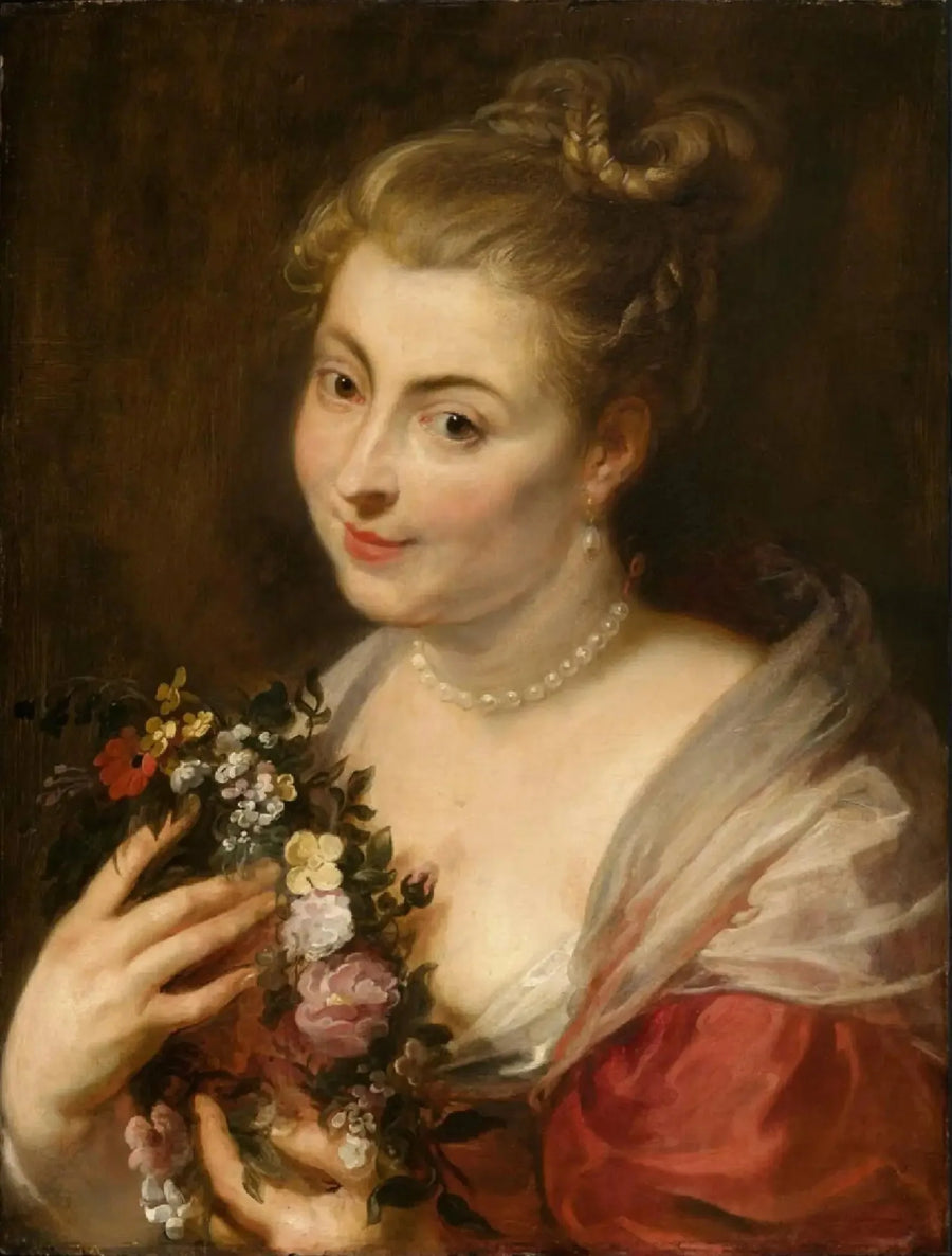 Isabella Brant som Glycera - Peter Paul Rubens