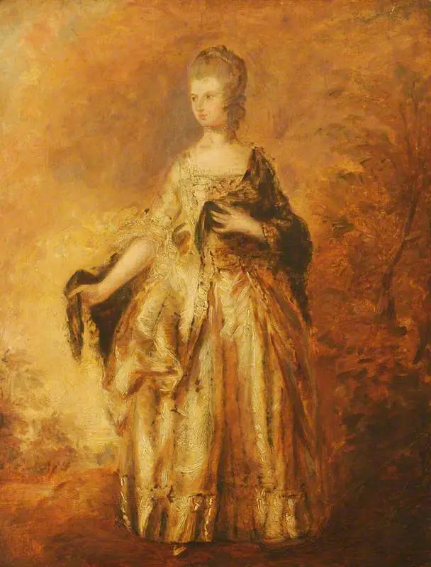 Isabella Stanhope (1748–1819), vicomtesse Molyneux, senere grevinde af Sefton - Thomas Gainsborough