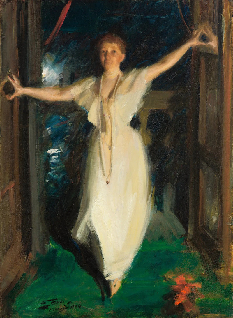 Isabella Stewart Gardner i Venedig - Anders Zorn