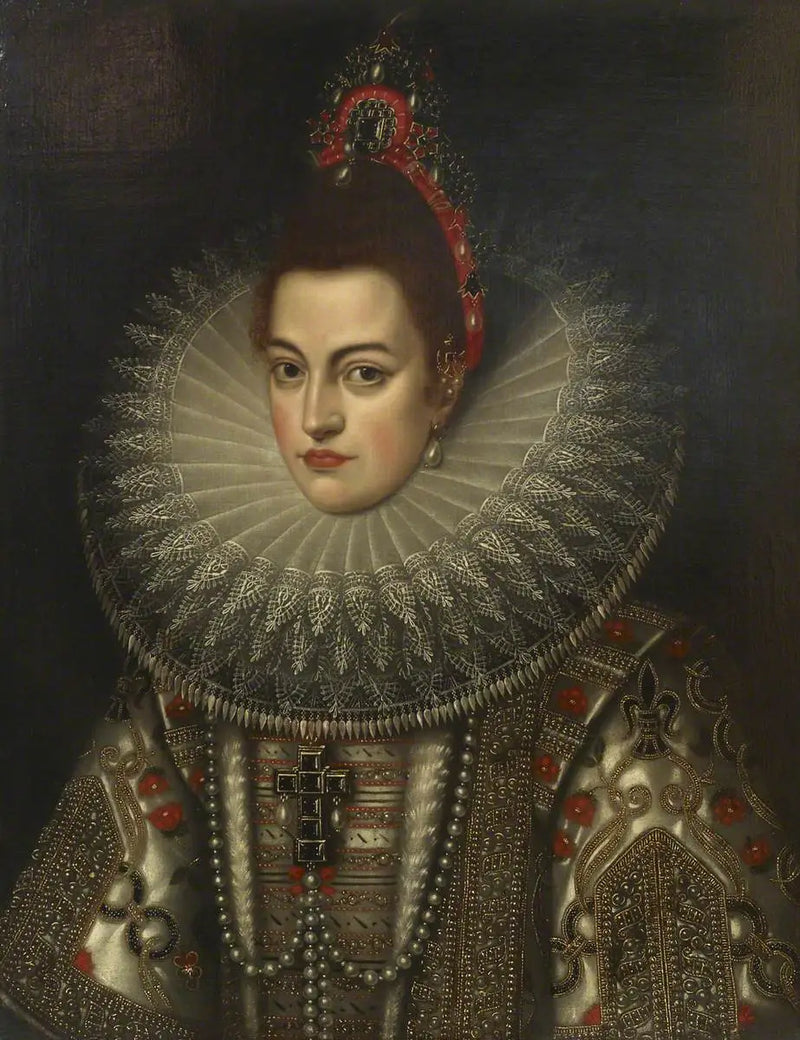 Isabelle Clara Eugénie d'Autriche (1566-1633), infante d'Espagne - Frans Pourbus den Yngre