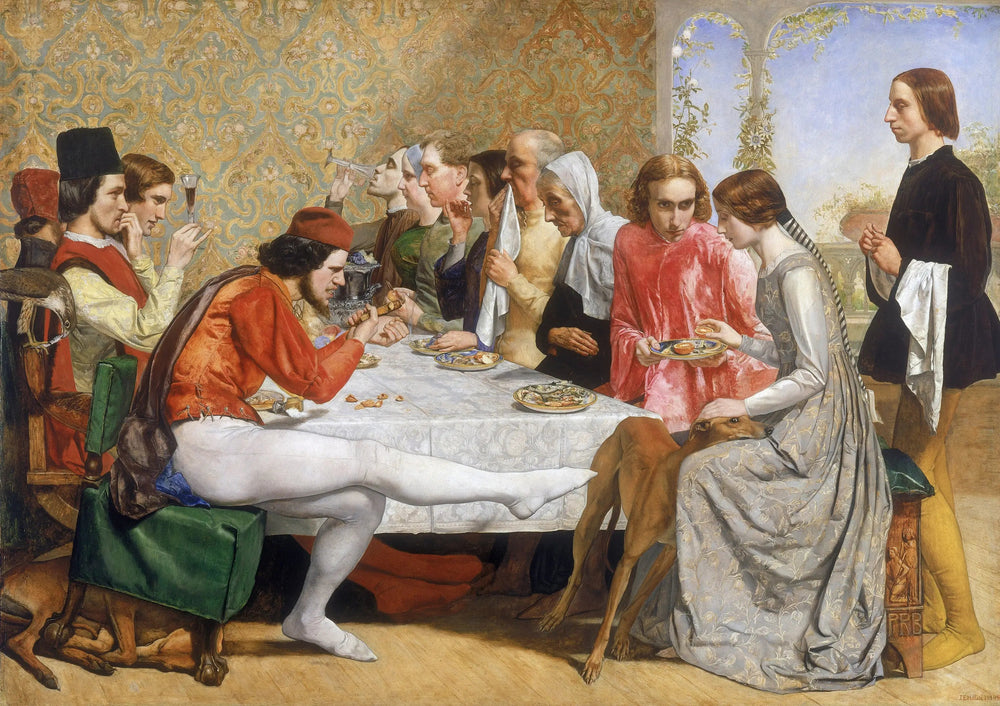 Isabelle - John Everett Millais image 1 copie peinte à la main à l’huile