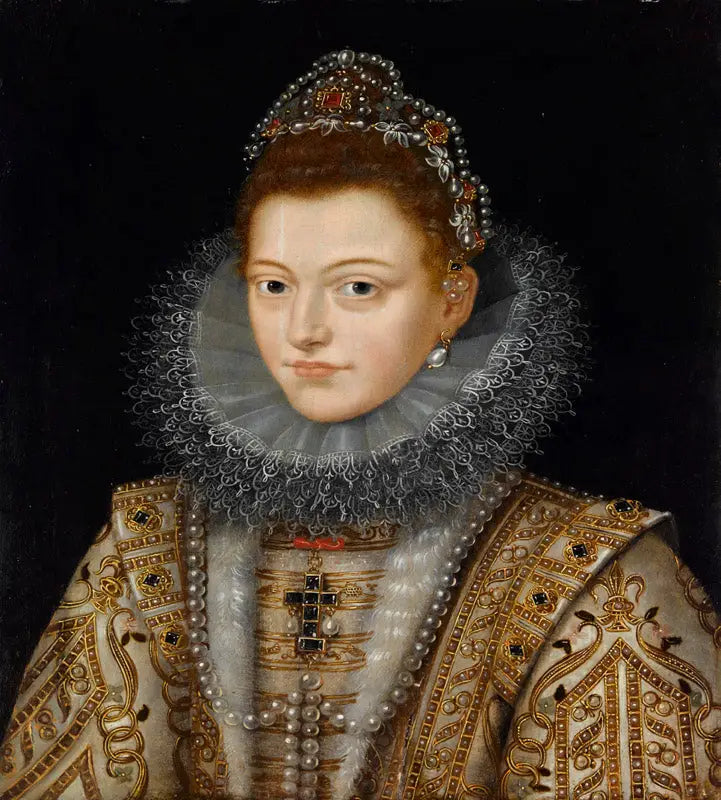 Isabelle regentinde af Holland - Frans Pourbus den Yngre