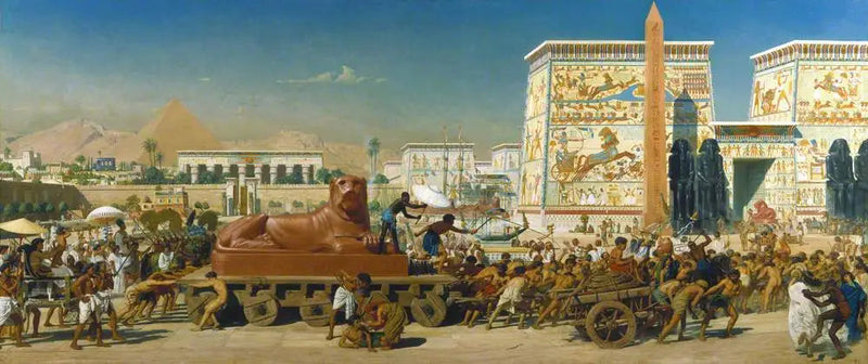 Israel og Egypten - Edward Poynter