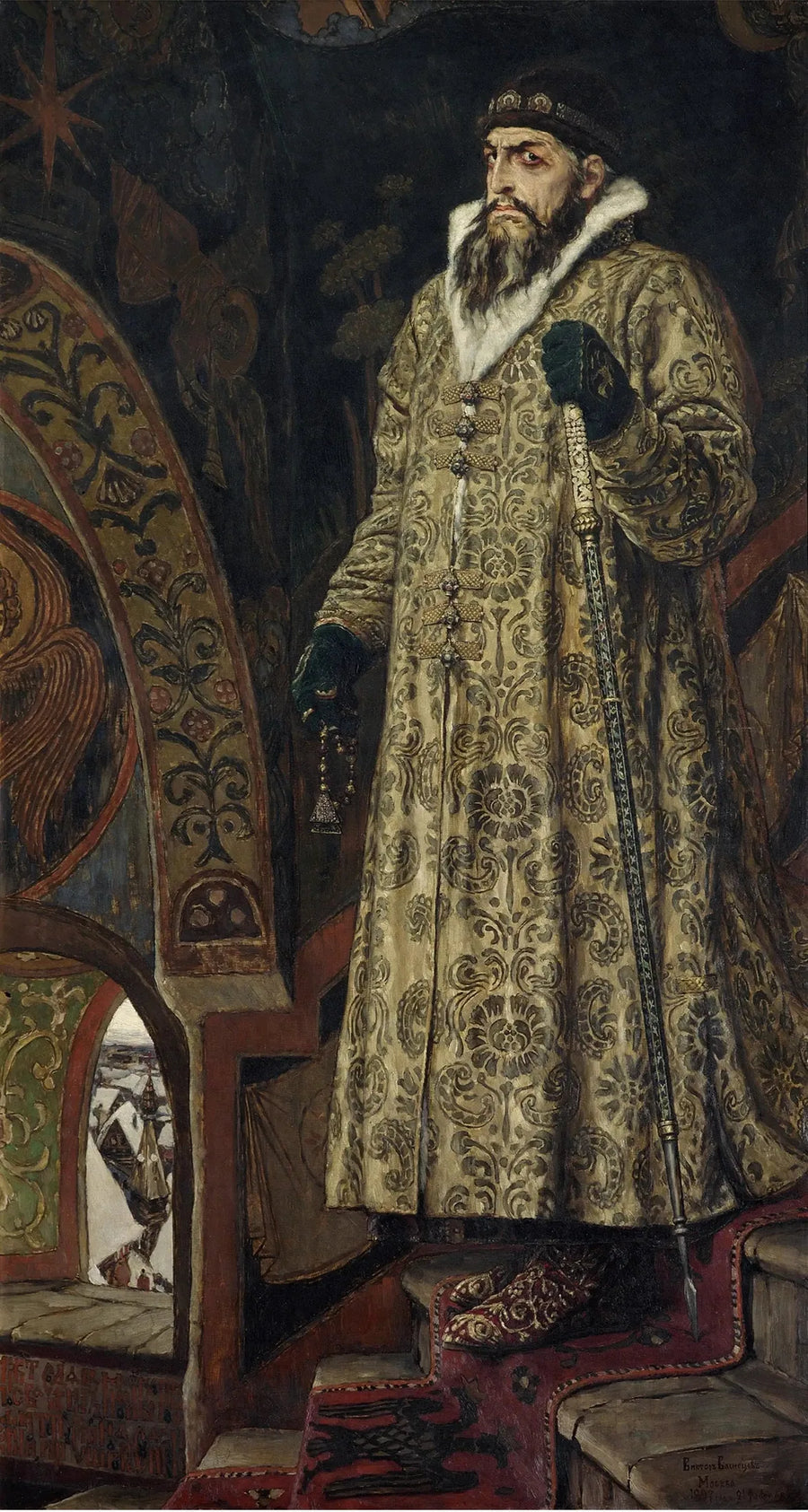 Ivan den frygtelige - Viktor Vasnetsov