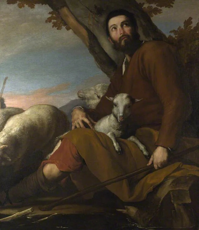 Jacob med Laban's flok - Jusepe de Ribera