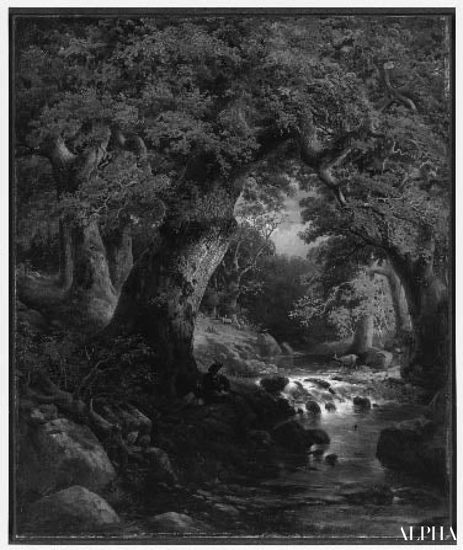 Jacques et la forêt d'Arden - Edward Moran - Reproductions de tableaux et peintures haut de gamme