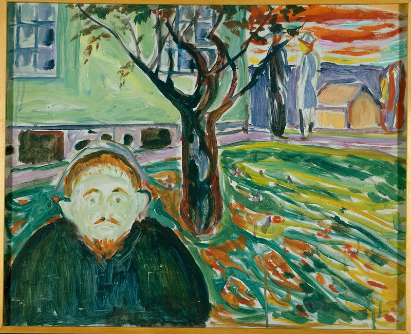 Jalousi i haven - Edvard Munch