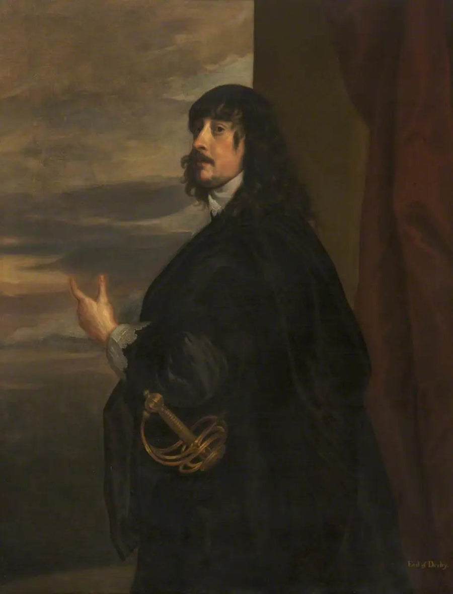 James Stanley (1607–1651), 7. greve af Derby - Antoine van Dyck