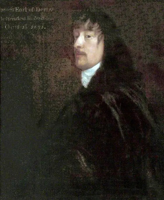 James Stanley (1607–1651), 7. greve af Derby - Antoine van Dyck