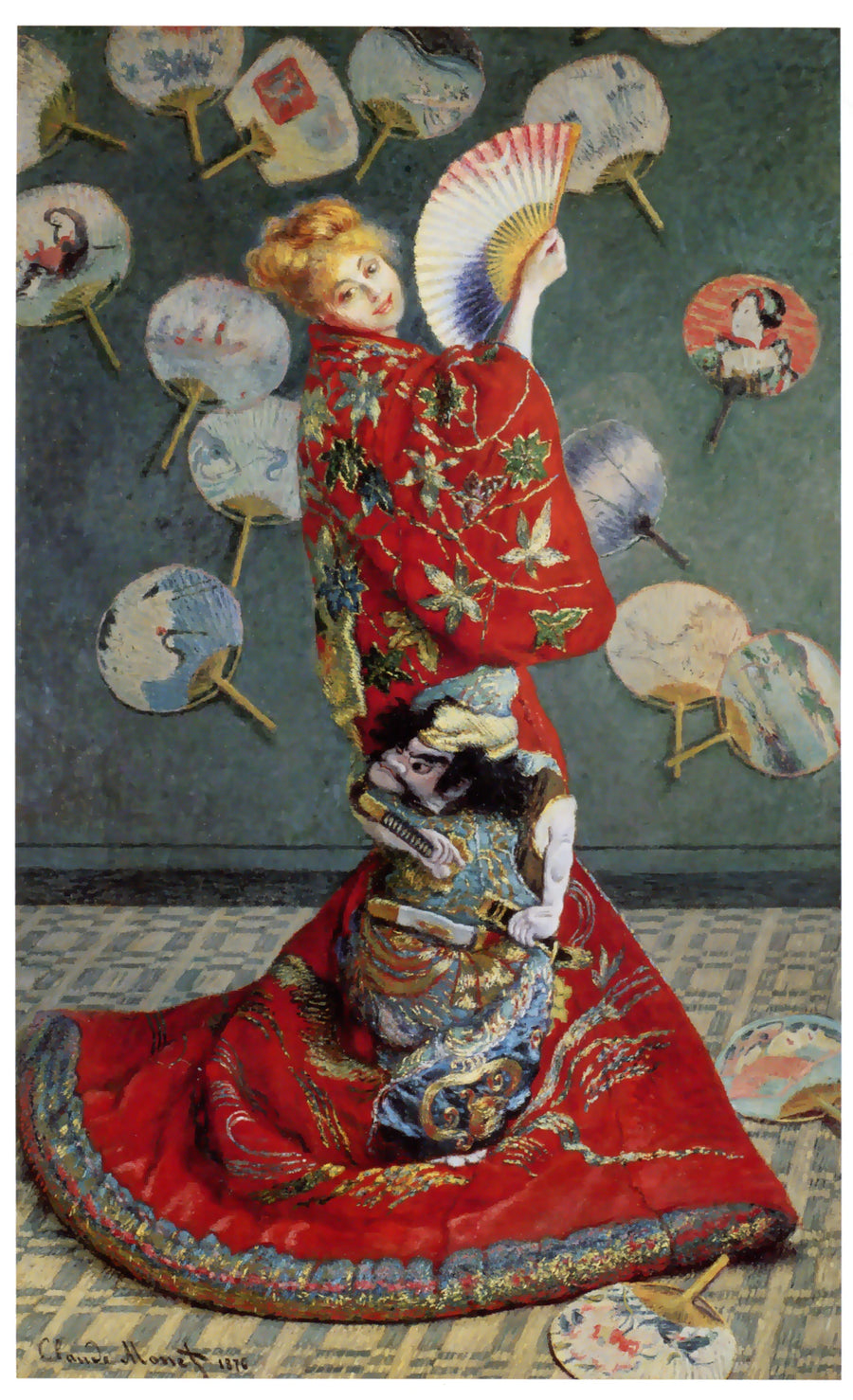 Japaneren, Camille Monet W387 - Claude Monet