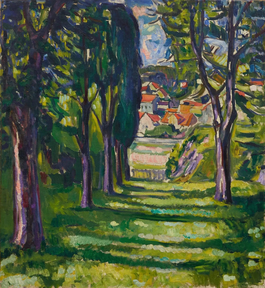 have i Kragerø - Edvard Munch