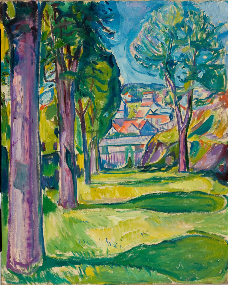 have i Kragerø - Edvard Munch