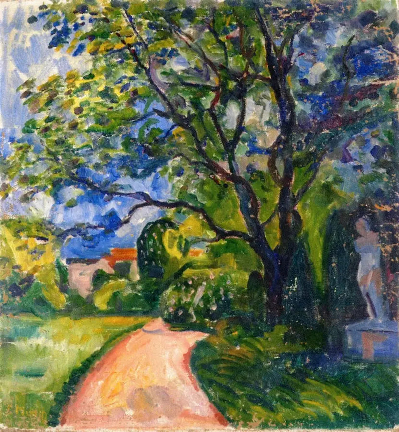 have i Lübeck - Edvard Munch