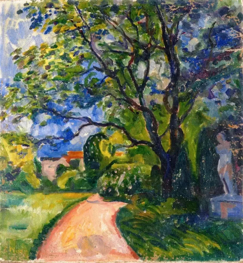 have i Lübeck - Edvard Munch