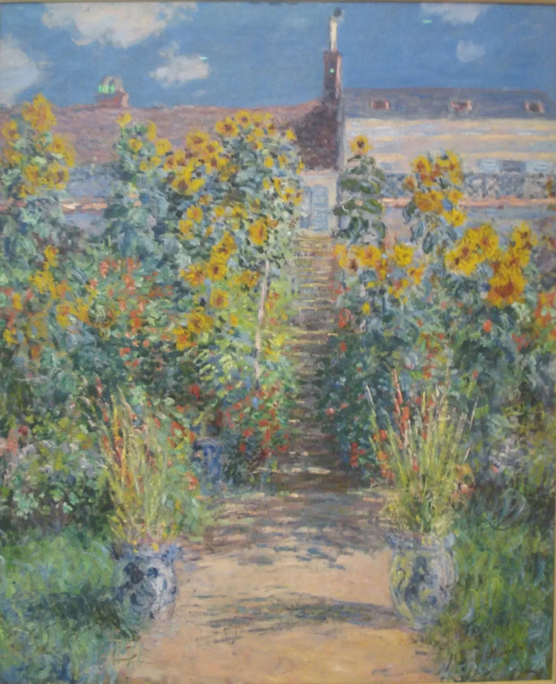 Have i Vétheuil - Claude Monet