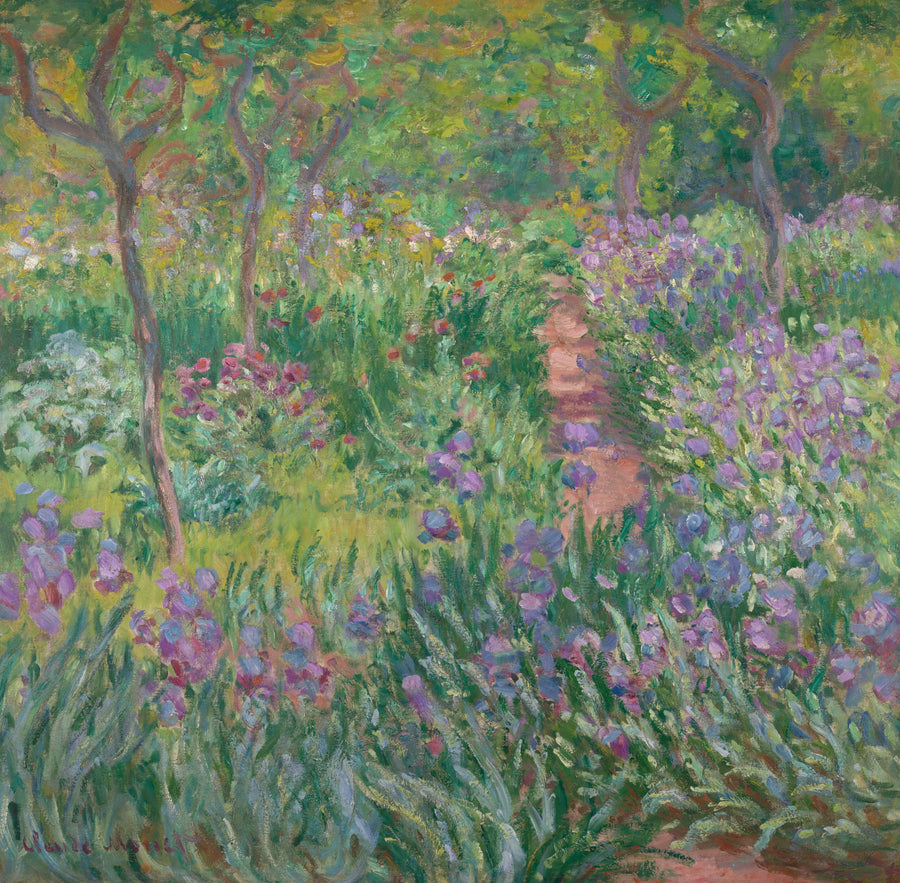 Kunstnerens have i Giverny - Claude Monet