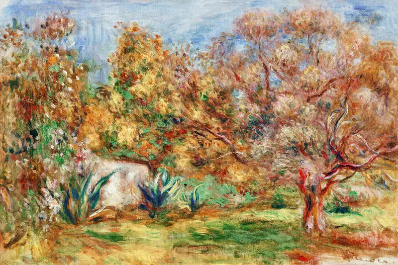 Oliventræhave - Pierre-Auguste Renoir