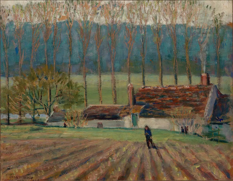 Lastbilhave, Moret - Grant Wood
