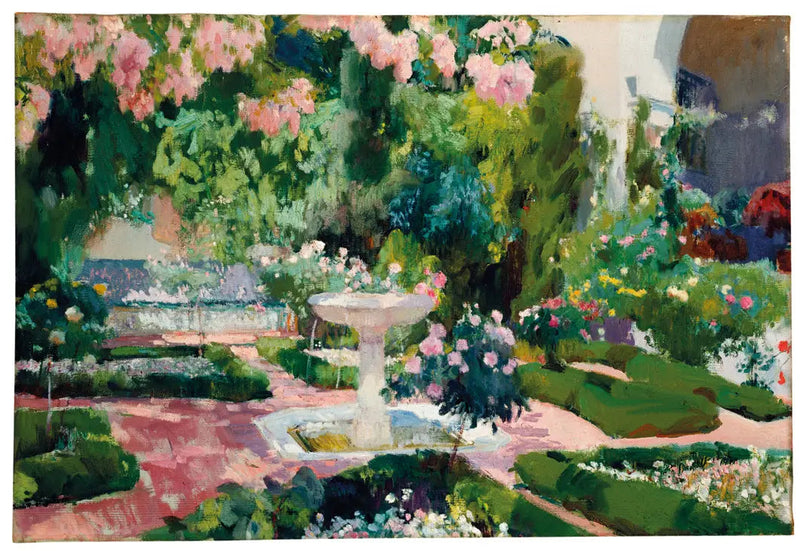 Sorollas Hus Have (1918-1919) - Joaquín Sorolla