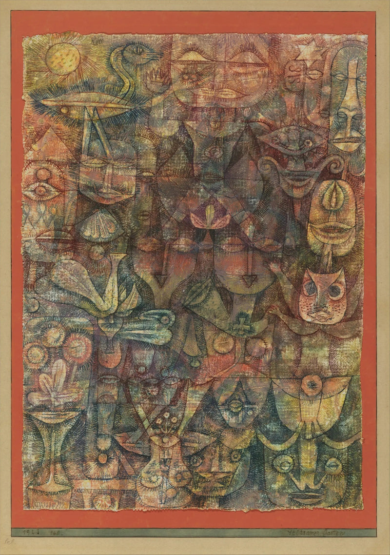 Underligt have - Paul Klee