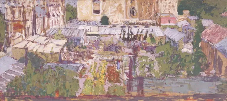 Haveblomstret have, Tourgade - Édouard Vuillard