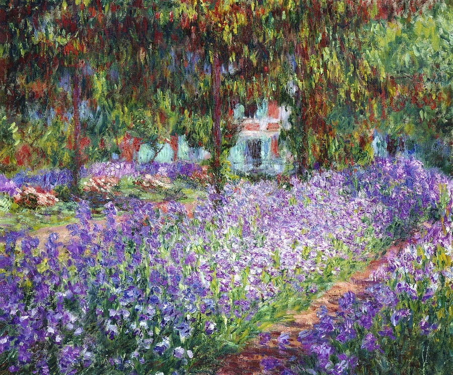 Kunstnerens have i Giverny - Claude Monet