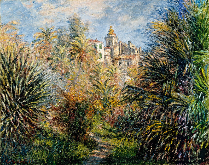 Moreno Garden i Bordighera W865 - Claude Monet