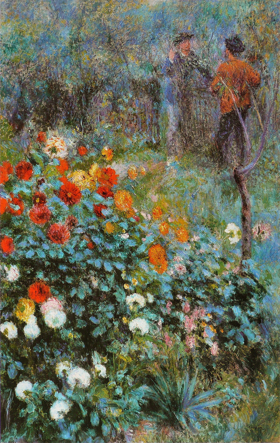 Cortot-gaden i Montmartre - Pierre-Auguste Renoir