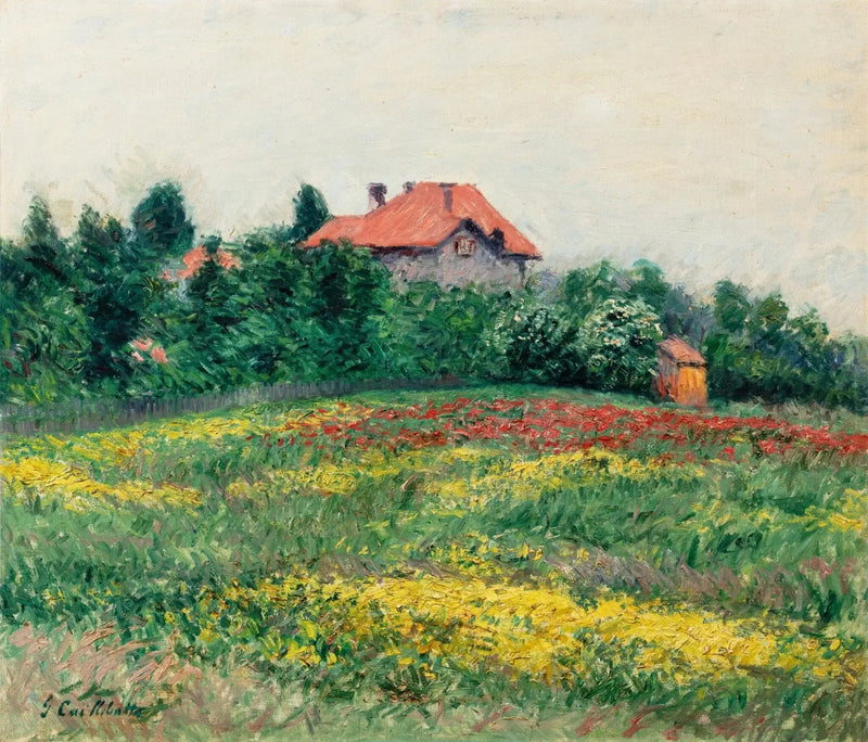 Vildhave i Petit Gennevilliers - Gustave Caillebotte