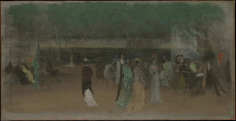 Cremorne Haver, nr. 2 - James Abbott McNeill Whistler