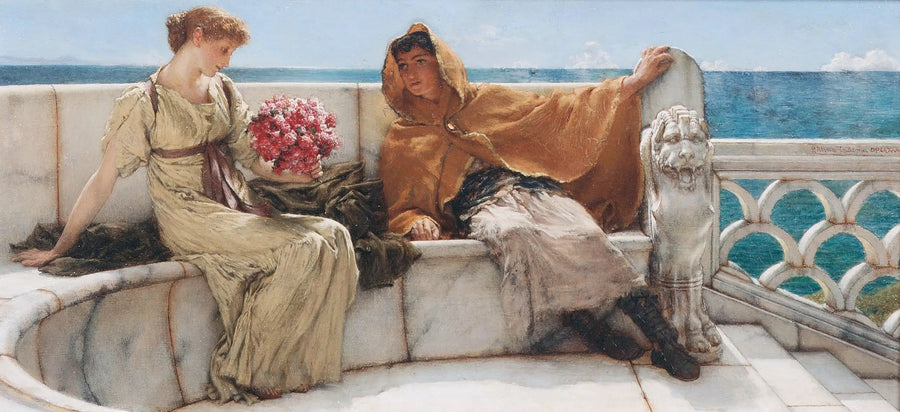 Jeg elsker dig, jeg elsker mig selv - Lawrence Alma-Tadema