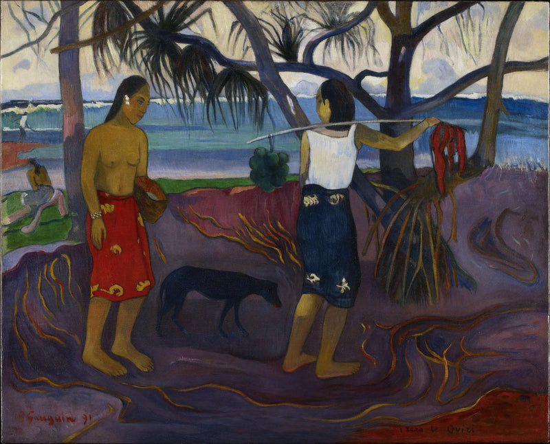 Jeg ser dig sjælden - Paul Gauguin