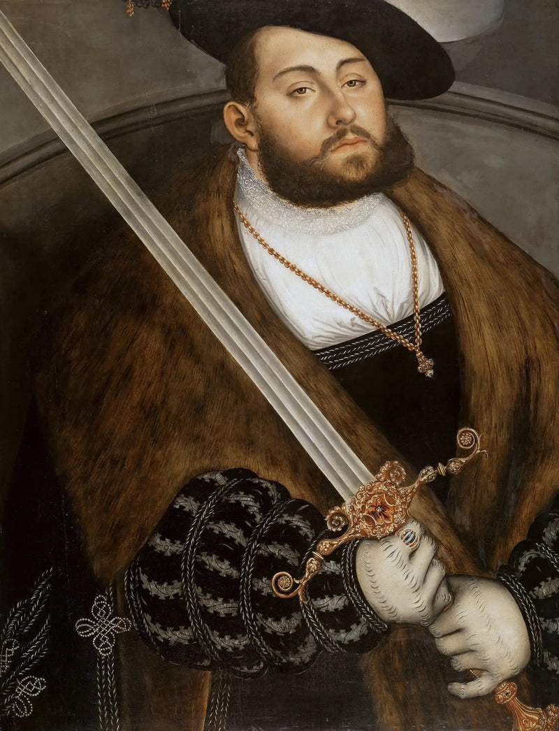 Jean-Frédéric I den Store, kurfyrste af Sachsen - Lucas Cranach den Ældre