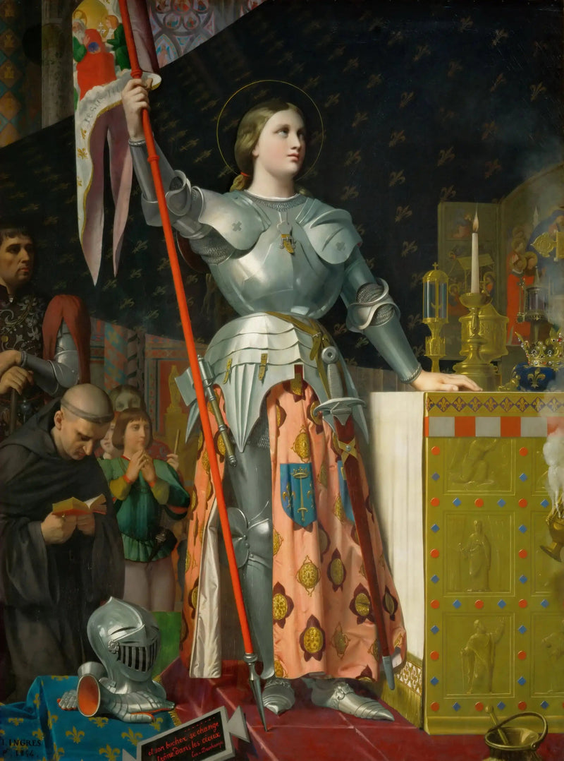 Jeanne d'Arc ved kroningen af kong Charles VII - Jean-Auguste-Dominique Ingres