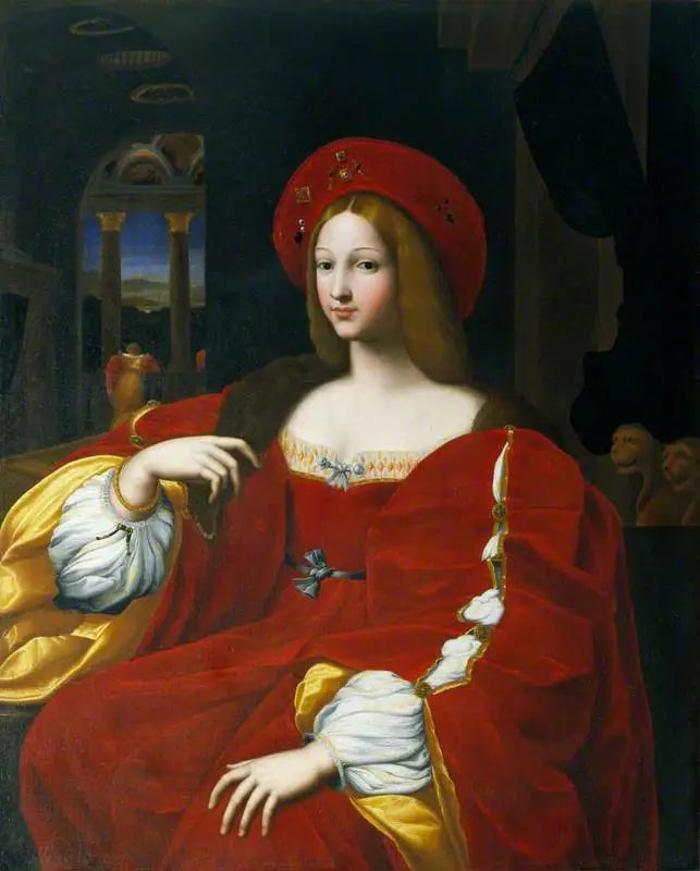 Jeanne d'Aragon (1478-1518) - Raphael Sanzio