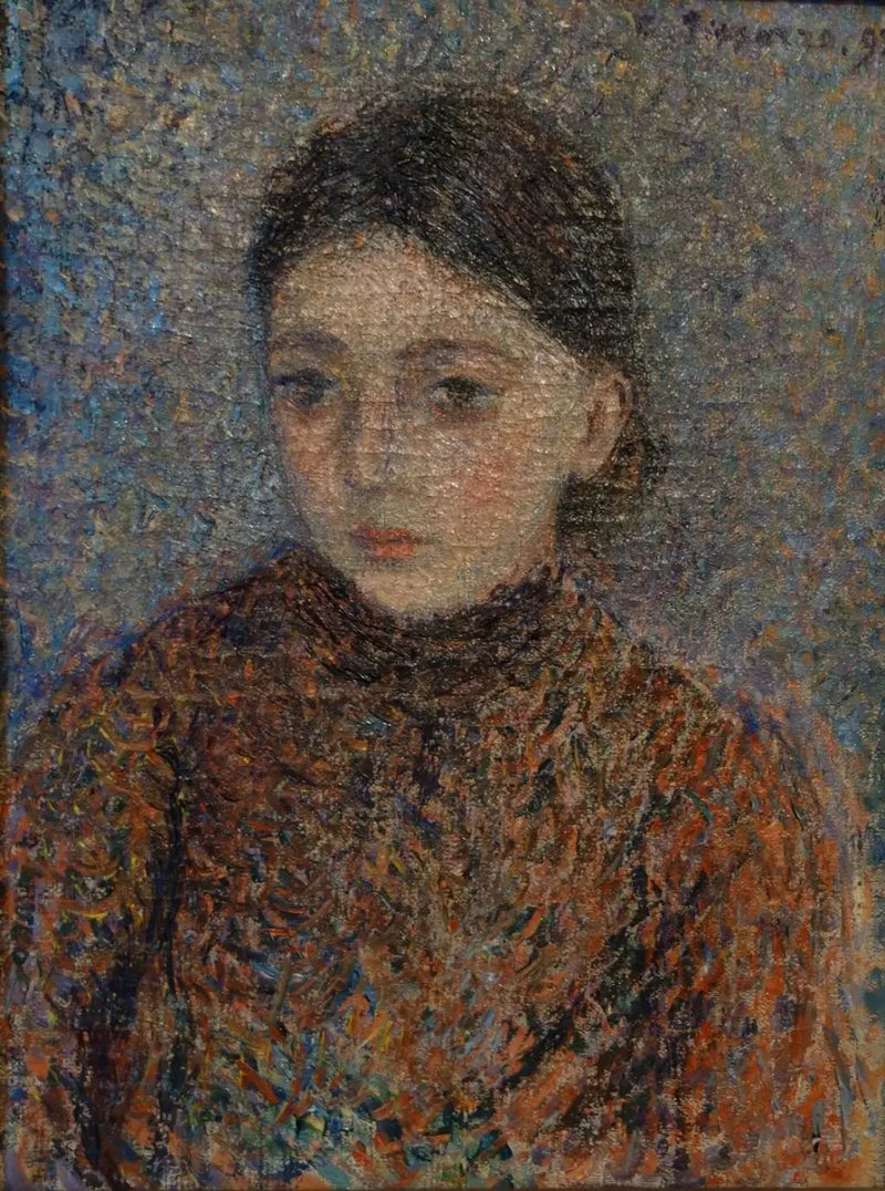 Jeanne Pissarro, kaldet Cocotte, i buste - Camille Pissarro