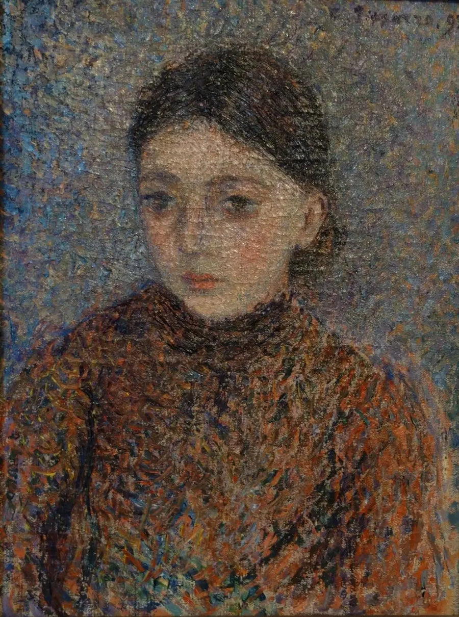 Jeanne Pissarro, kaldet Cocotte, i buste - Camille Pissarro