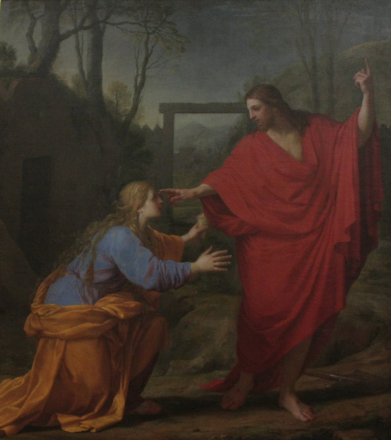 Jesus viser sig for Maria Magdalena - Eustache Le Sueur