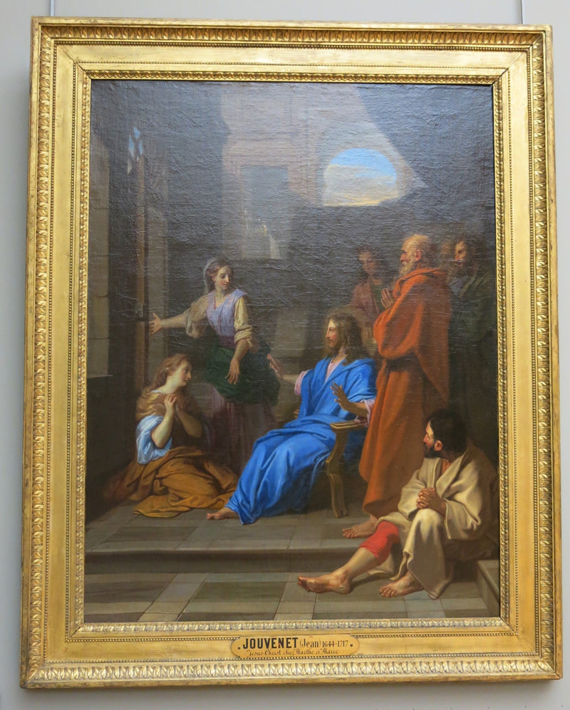 Jesus Kristus hos Marta og Maria - Jean-Baptiste Jouvenet