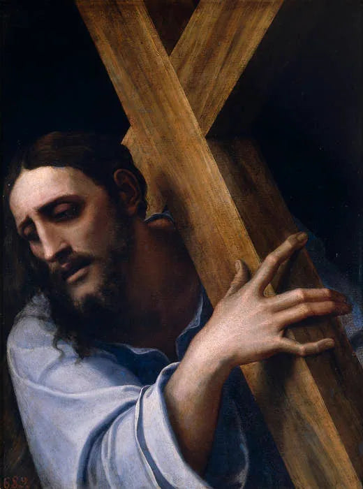 Jesus Kristus bærer korset - Sebastiano del Piombo