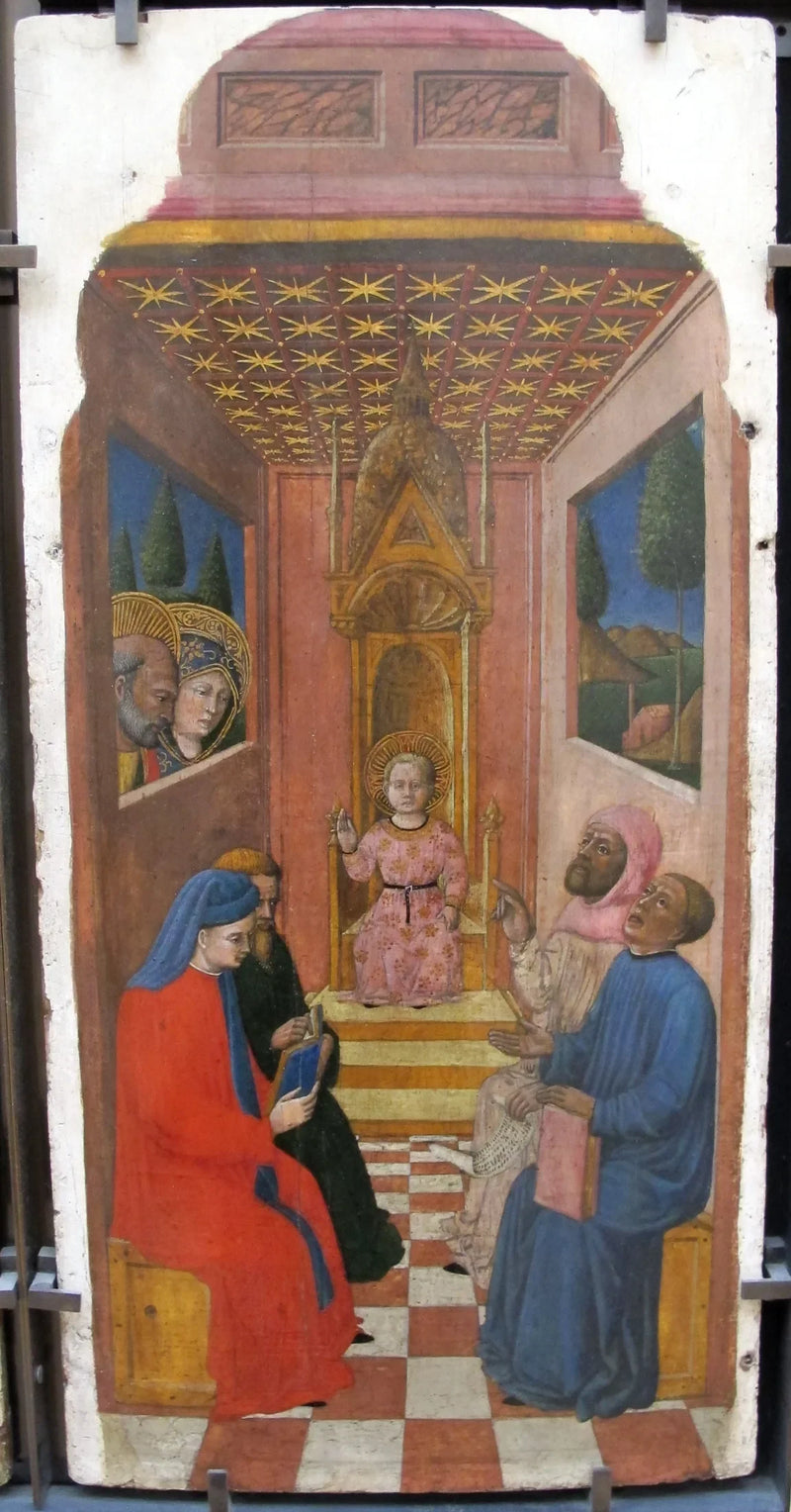 Jesus blandt lærerne - Giovanni Francesco da Rimini
