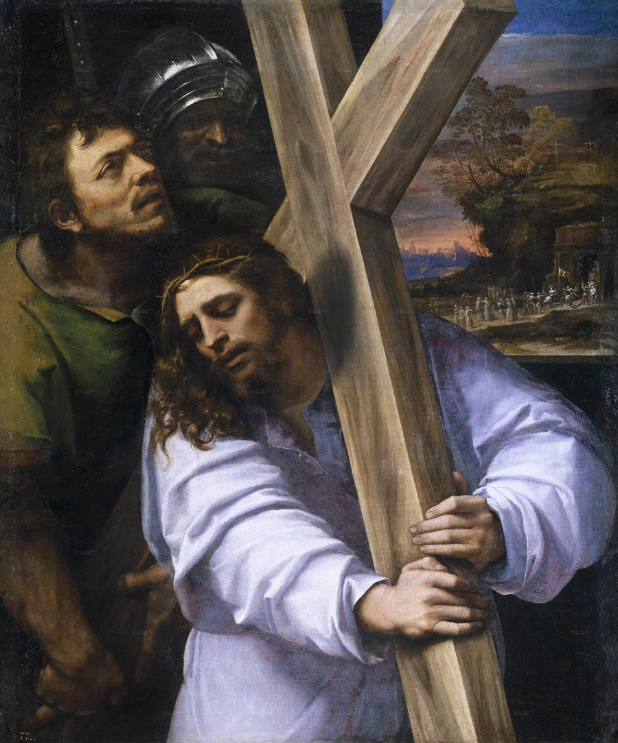 Jesus bærer korset - Sebastiano del Piombo
