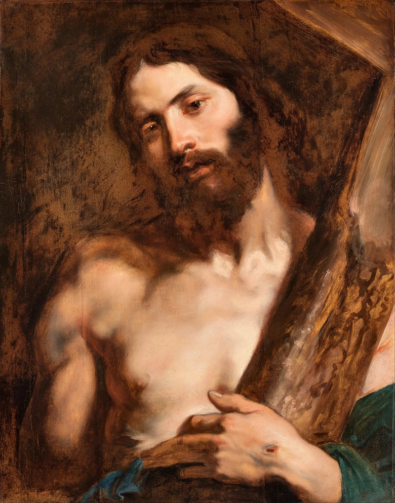 Jesus bærer sit kors - Antoine van Dyck