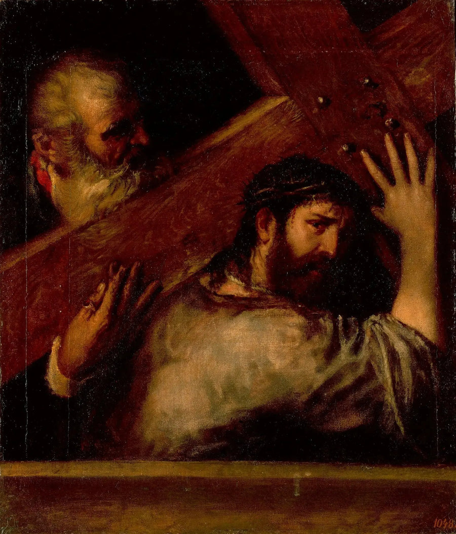 Jesus bærer sit kors - Titian