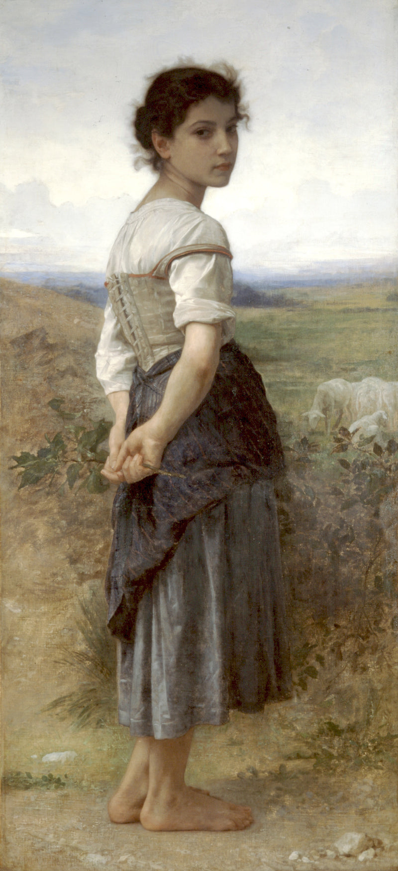 La Jeune Bergère (1885) - Bouguereau