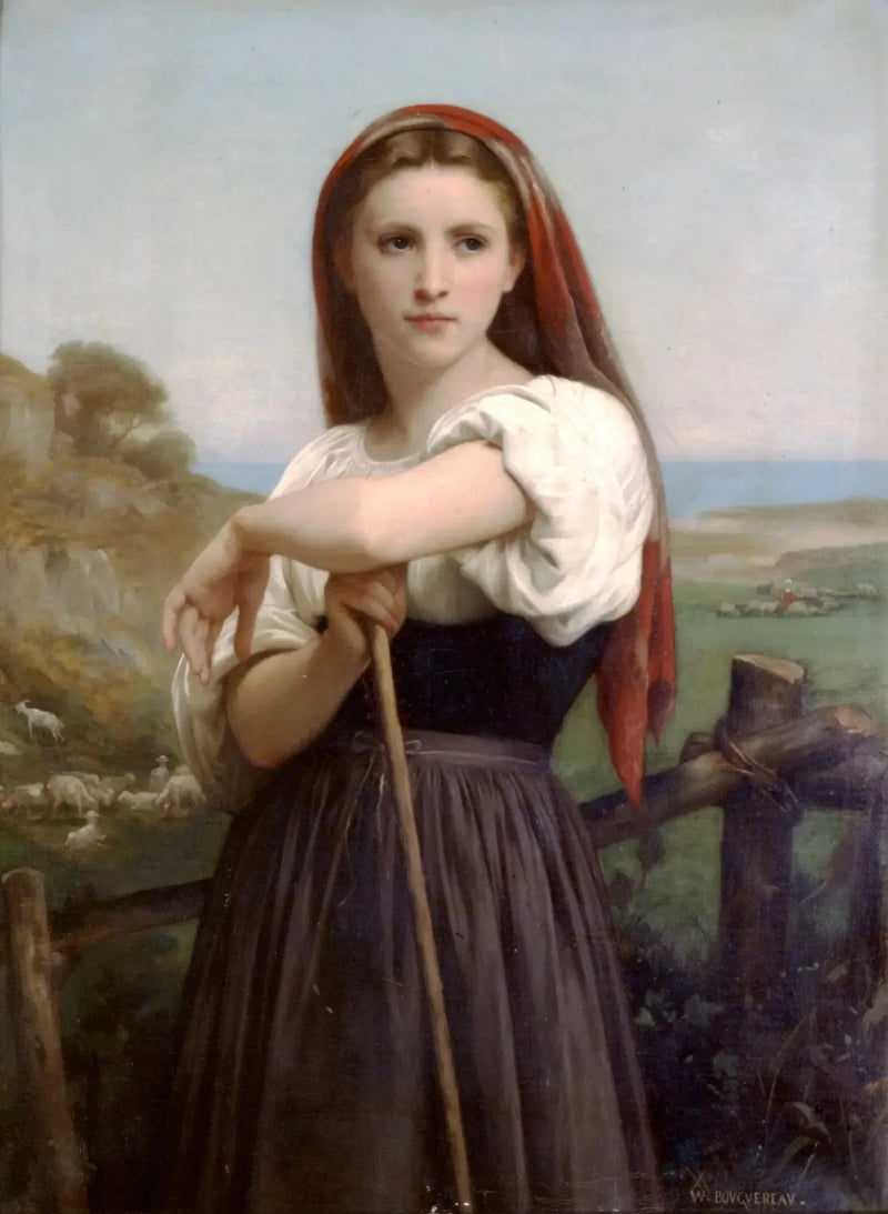Ung Hyrde - Bouguereau