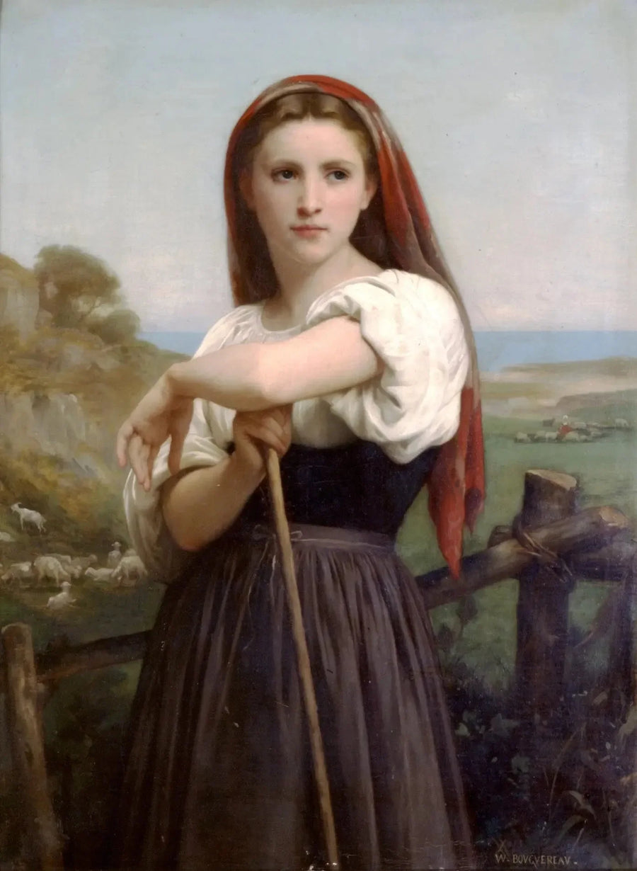 Ung Hyrde - Bouguereau