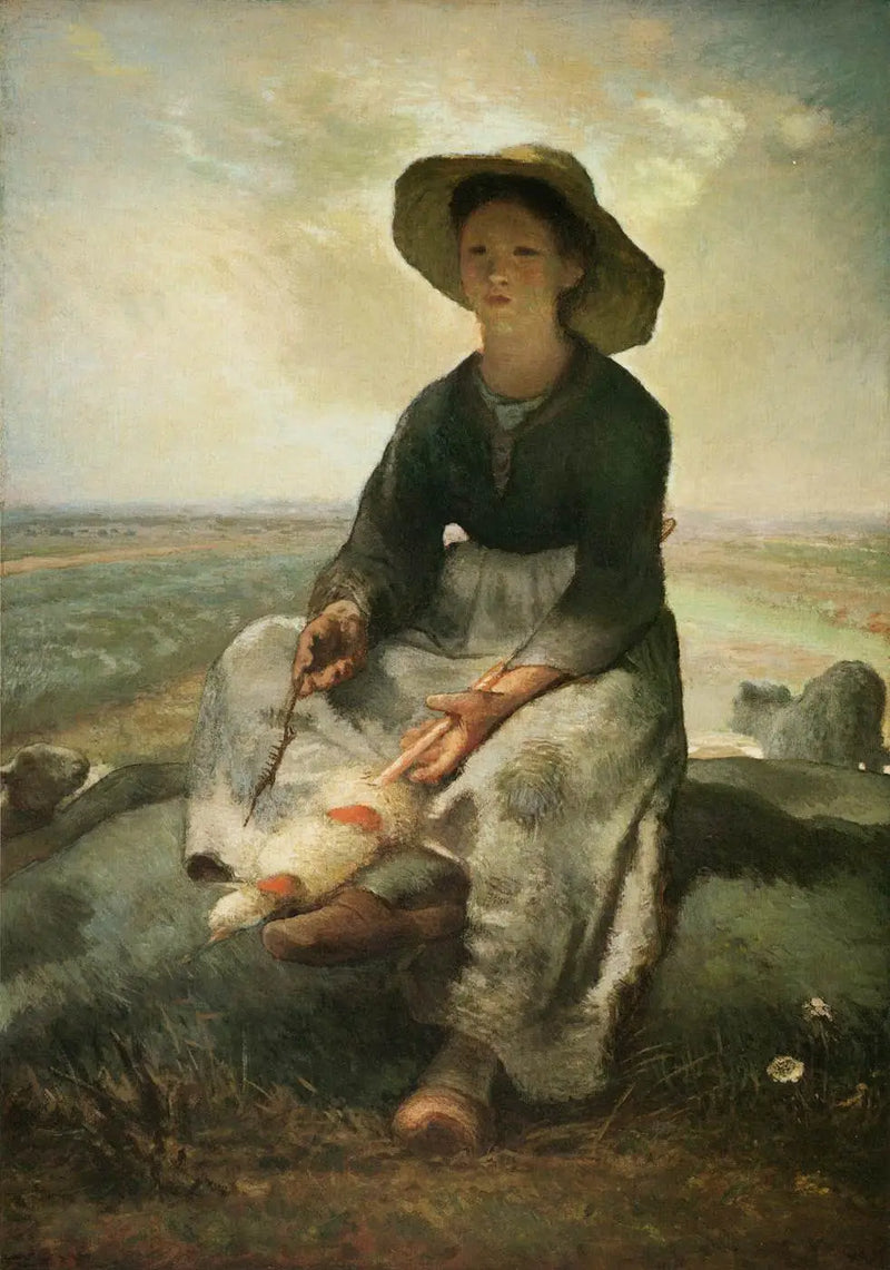 Ung hyrdedreng - Jean-François Millet