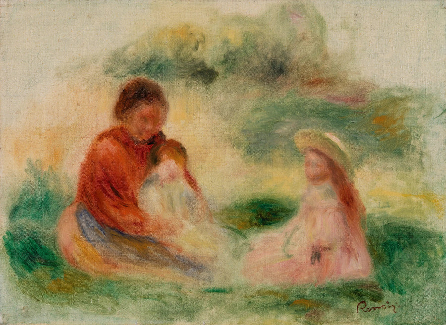 Unge Familie (Den Unge Familie) - Pierre-Auguste Renoir