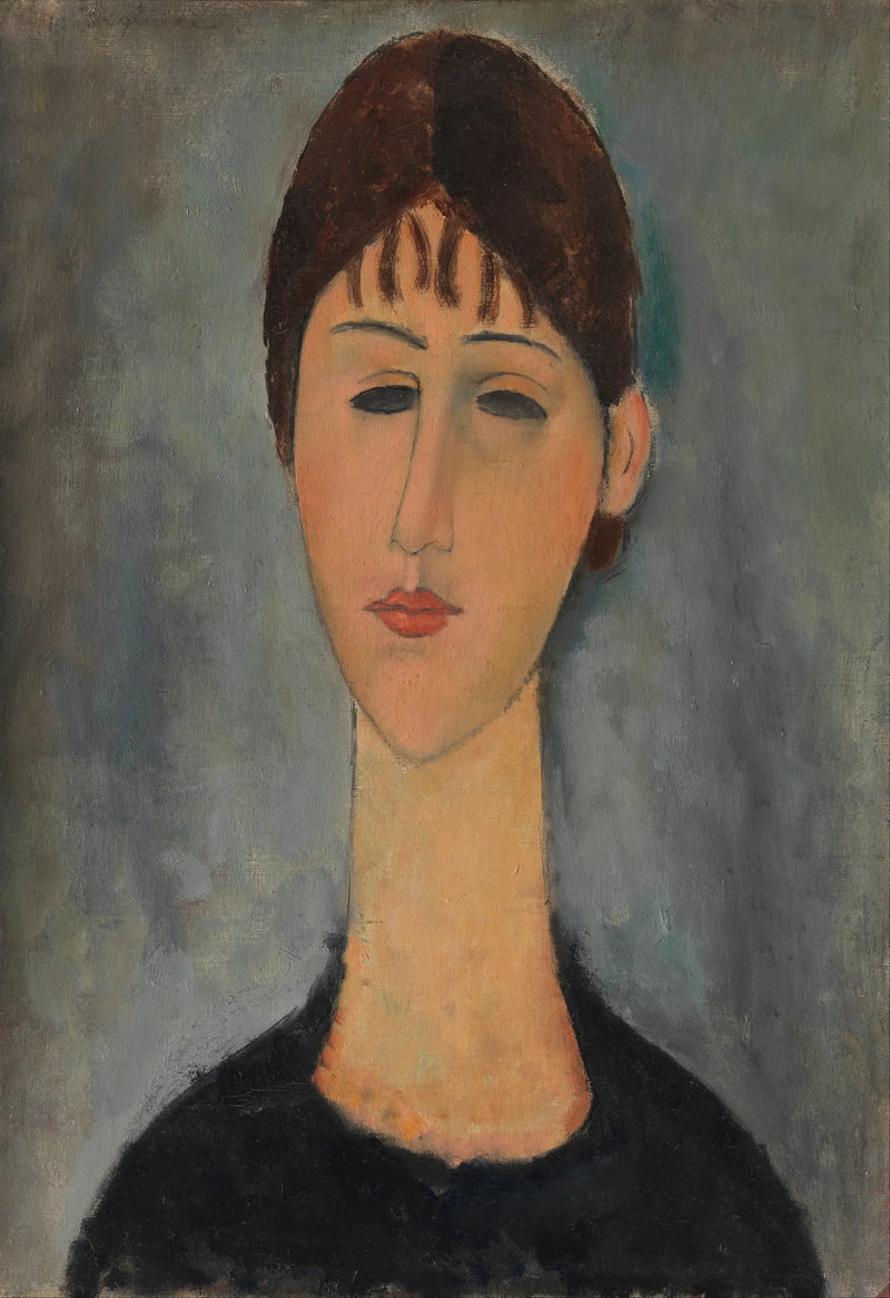 Ung kvinde - Amedeo Modigliani